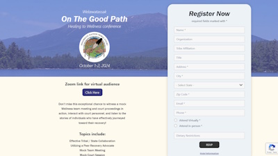 screenshot of the website for On The Good Path at https://onthegoodpath.com/